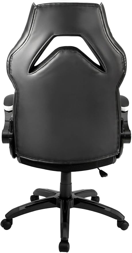 Office Chair Bonded Leather Gaming Chair Black Desk Chair Gaming Chair