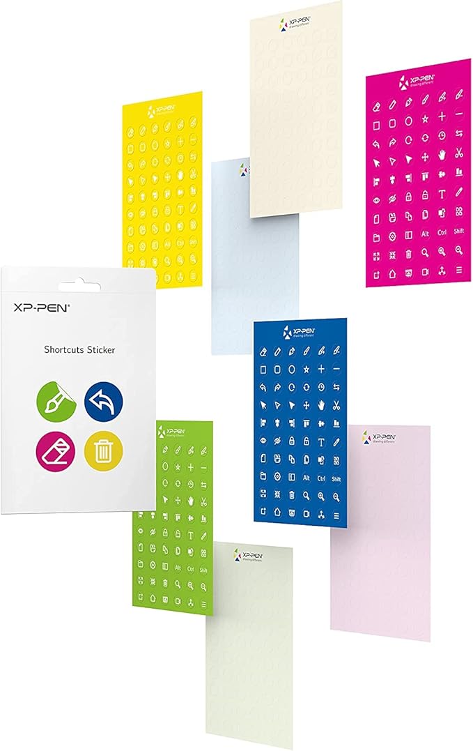 XP-PEN Deco Pro MW Bluetooth Graphics Tablet &amp XP-PEN Shortcuts Stickers