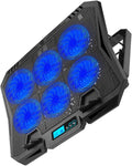 Laptop Cooling Pad with Quiet Fan 15.6 Inch Adjustable Speed Cooler Stand for Laptops Portable Cooling Base for Office and Home Use