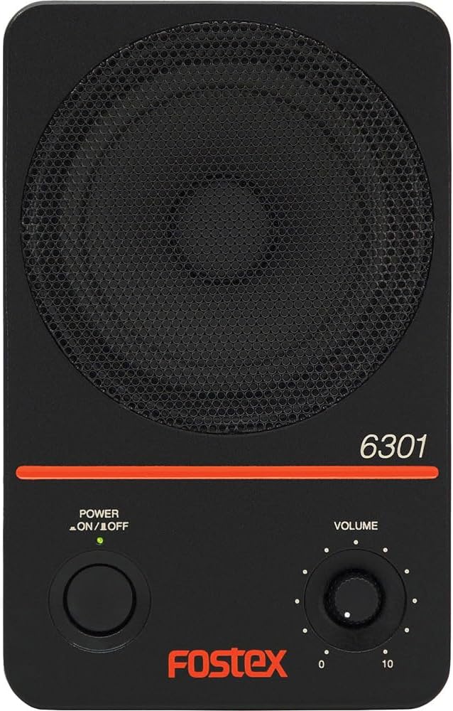 Fostex 6301ND Powered Active Monitor (Single) Digital IEC 60958 AES/EBU