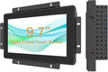 9.7 Inch Industrial Touch Monitors 10 Points Embedded Open Frame Monitor 1024x 768 @ 60Hz TFT LCD Suitable for kiosks ATMs Vending Machines