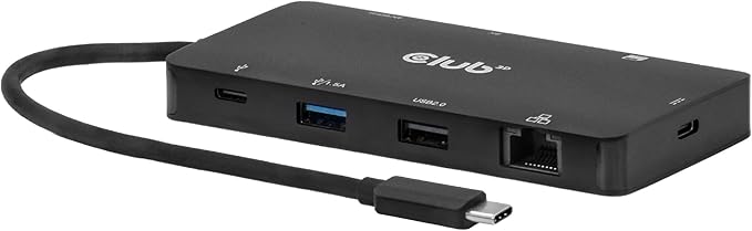 Club3D CSV-2552 9-1 USB-C® Dual HDMI™ 100W Hub