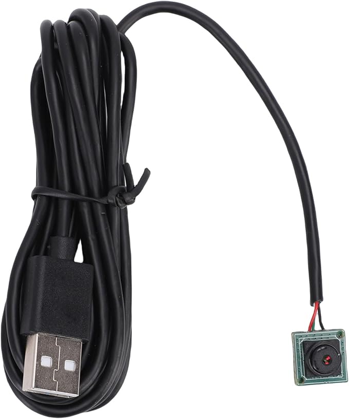 Zyyini USB Camera 2MP FHD 1080P Webcam with 180 Degree Wide Angle Lens and Low Light Sensitivity for Wins for for Video Calls Streaming Online School