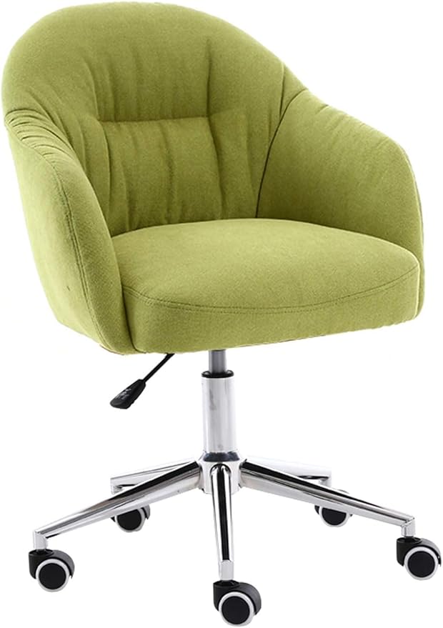 Gaming Chair Velvet Accent Chair Living Room 360 Degree Swivel Chair Velvet Home Office with Thick Sponge Cushion for Bedroom (Color : #4)