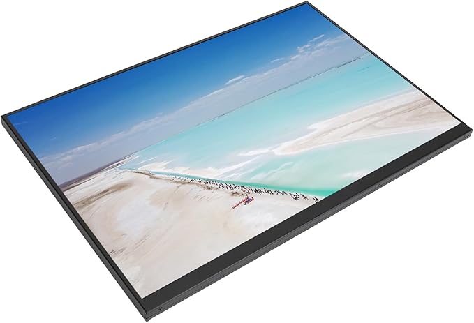 SUNGOOYUE 18 Inch Portable Display High Refresh Rate IPS Screen with Built in Dual Speakers for PC Cell Phone PS3 iOS Tablets (120HZ)