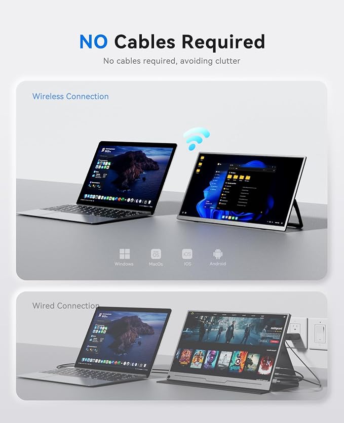 15.6'' Wireless Portable Monitor