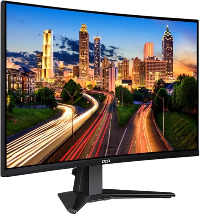 MSI MAG 27C6X Curved 27 inch 1920 x 1080 Full HD 250Hz 1ms Gaming Monitor Bundle with Less Blue Light Adaptive Sync HDMI DisplayPort MK270 Wireless Keyboard &amp Mouse Gel Mouse &amp Wrist Pad