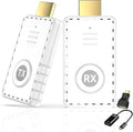 AYY 5G Wireless HDMI Transmitter and Receiver Kit 4K HDMI Extender with 164FT Range Plug &amp Play Wireless Display Adapter for PC/Laptop/TV/Projector/Camera/MacBook/Gaming Console Low Latency