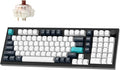 Keychron Q5 Max Wireless Custom Mechanical Keyboard 2.4 GHz Bluetooth QMK Full Aluminum 96% Layout RGB with Hot-swappable Gateron Brown Switch Compatible with Mac Windows Linux