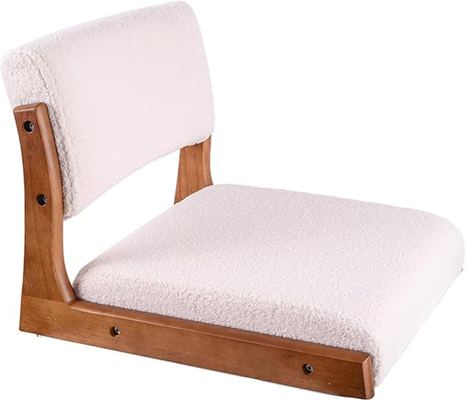 BTZHY Floor Chair Tatami Chair Accent Furniture Meditation Floor Chair Living Room Chair Floor seat Portable Japanese Legless Chair Lazy Sofa for Bay Window Meditation Reading