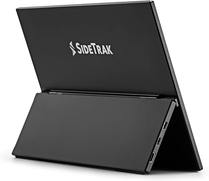 SideTrak Solo Pro 13” Touchscreen Portable Monitor for Laptop | 1080p LED Small Laptop Screen Extender | Kickstand | 10ms Response Time | 60Hz Refresh Rate | USb-C Mini-HD | 1.6 lbs Travel Monitor