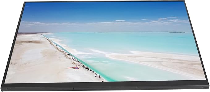 SUNGOOYUE 18 Inch Portable Display High Refresh Rate IPS Screen with Built in Dual Speakers for PC Cell Phone PS3 iOS Tablets (120HZ)