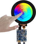 3.4 inch 800x800 IPS MIPI 330nit Round LCD Touch Screen and 39 pins Controller Board