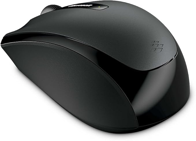 Microsoft Wireless Mobile Mouse 3500 for Business  Loch Ness Gray. Comfortable Ergonomic design Wireless USB 2.0 with Nano transceiver for PC/Laptop/Desktop works with Mac/Windows Computers