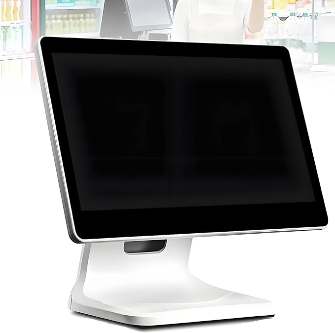 Smart Touch Screen Cash Register Pos15.6 Inch Touch Screen Pc PosCPU N2930 4GB RAM 64GB SSD Windows 10 Pro for Retail Catering Hospitality Singlescreen