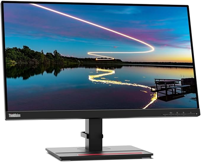 Lenovo ThinkVision E24q-20 23.8 WQHD WLED LCD Monitor - 16:9 - Raven Black