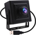 MMlove 480P VGA USB Camera 60FPS 170 Degree Fisheye Wide Angle Lens USB Security Webcam Aluminum Mini Case Webcam with 640x480 Pixel Web Camera for PC/Laptop/Raspberry Pi