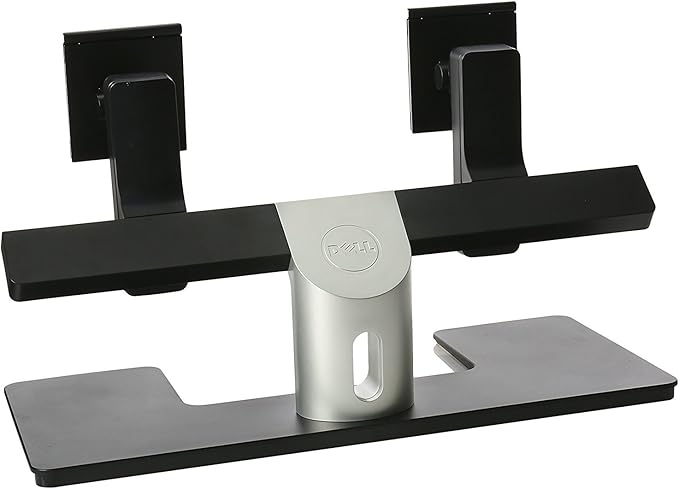 Dell MDS14 Dual Monitor Stand (5TPP7) Black/Silver