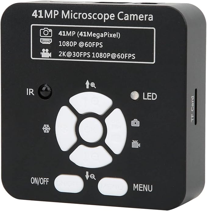 ZJchao 41MP Microscope Camera USB Industrial Digital Video Camera High Resolution High Efficiency for Industrial Inspection (US Plug)