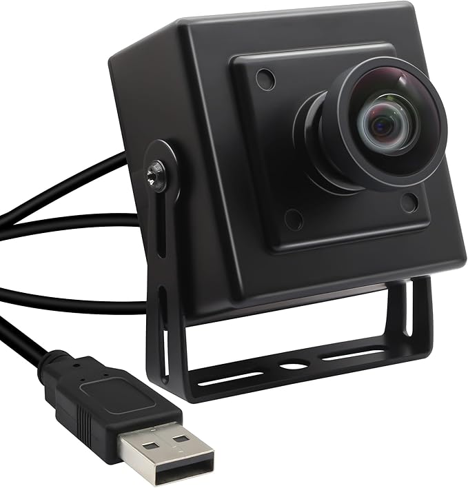 MMlove 12MP USB Camera 4K 30fps 1080P 120fps High Speed USB Camera 102° No Distortion Lens Wide Angle Webcam for Streaming Teaching Machine Vision PC Laptop Raspberry Pi