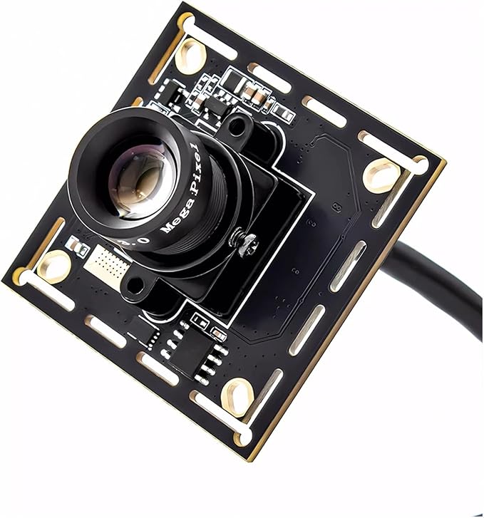 Global Shutter 12mm USB Camera Module 120FPS 720P 90FPS 1080P Blur 26Degree M12 Lens AR0234 Board High Frame Camera