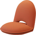 ELEFOCUS 5-Position Floor Seat with Back SupportPadded Floor Seat for Posture Support and ComfortPortable Folds Flat(H)