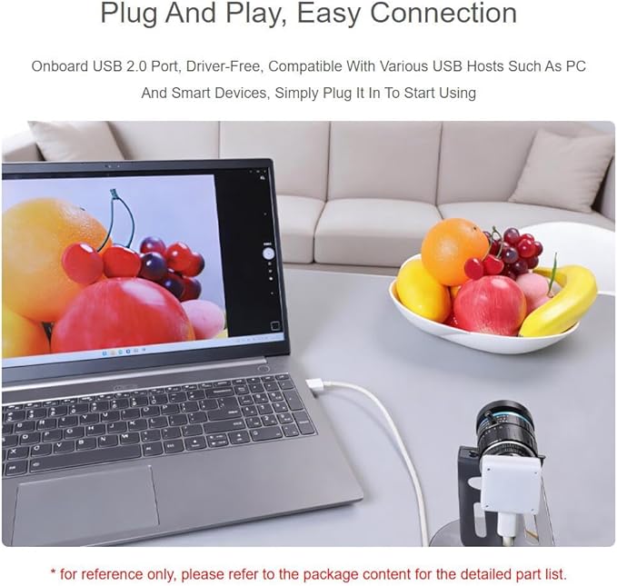 IMX577 12MP USB Camera (B) 3840 × 3024 Resolution Plug and Play 12MP high-Resolution USB2.0 Type-C Port Supports C/CS Lenses