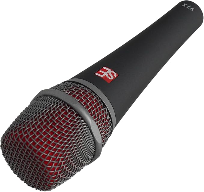 Audiosavings Se Electronics V7 X Bundle: Supercardioid Dynamic Instrument Microphone for Studio Stage RCXFM20E-B 20 Foot XLR Mic Cable RPAK Charcoal Backpack Bag with Padded Laptop Pocket 3-Items
