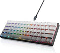 Mini 60% Mechanical Gaming Keyboard Wired YK61 Hall Effect Magnetic Switch Adjustable Actuation Rapid Trigger Mode 8K Hz Polling Rate Hot-Swap 61 Keys RGB Backlit Side Printed PBT Keycaps