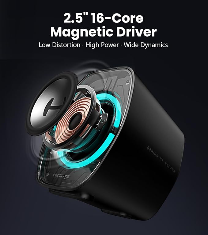 Edifier G1000 II Desktop Computer Speakers for Gaming 2.5 Full-Range Driver &amp Enhanced Bass Bluetooth 5.4 USB-C AUX 9 Dynamic RGB Lighting Modes for PC - Black
