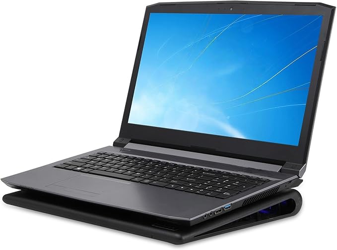 Efficient Cooling Fan Pad with Double Silents Operations for 12-16inch Laptops Including Antislip Base Heights and USB Connectivities Enhancing Comfort Quiet Coolers
