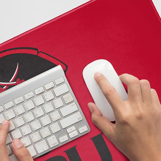 Christian Brothers University Primary Logo Large Gaming Mouse Pad Desk Mat with Stitched Edges Non-Slip Base for Gamer Home and Office 31.5 x 15.7