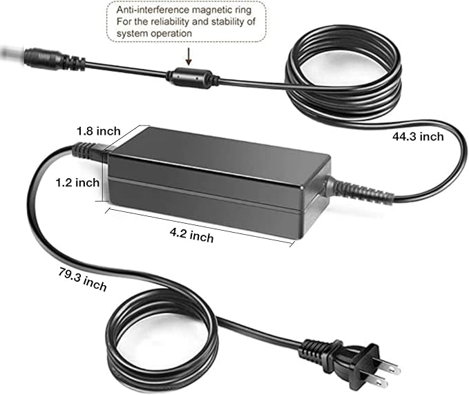 AC Adapter Replacement for LG IPS234W IPS234W-PN LGE-IPS234W-PN 23 Widescreen LED Monitor