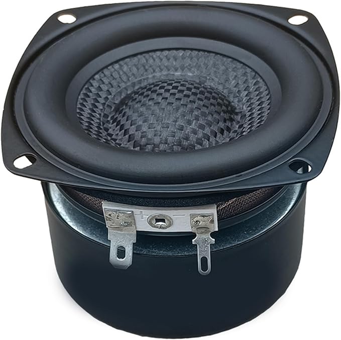Woofers Subwoofer HiFi Speakers 3inch 4Ohm 25W Glass Fiber for Superior Bass