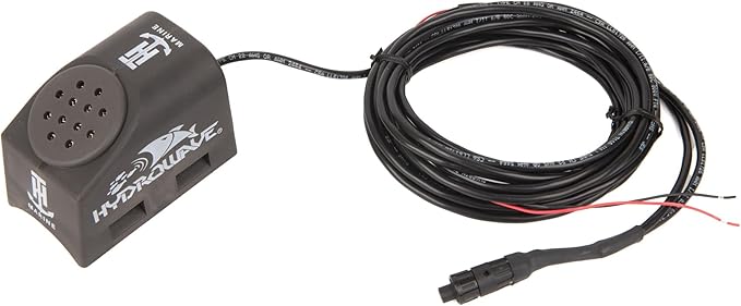 HYDROWAVE H2 Replacement Speaker with 14' Power Cord – 16-Bit CD Quality Sound – Compatible H2 Units Only – Easy Plug-in Design for Fish Attraction