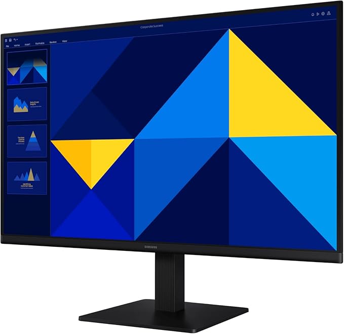 Samsung 27 (S30GD) Essential Monitor with IPS Panel and Tilt Only Stand 100Hz Refresh Rate Ergonomic Design Advanced Eye Care Game Mode LS27D304GANXZA