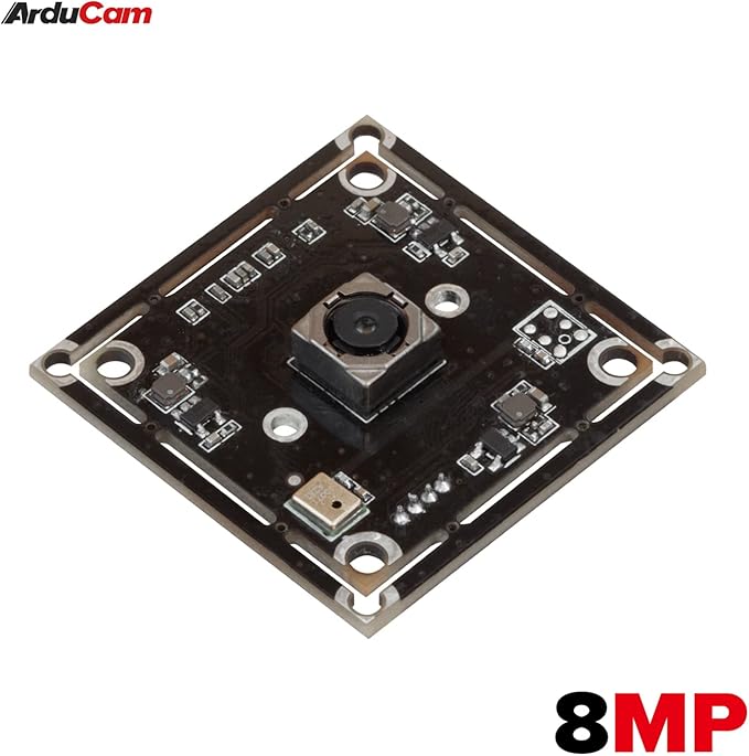 Arducam 8MP 1080P Auto Focus USB Camera Module with Microphone 1/3.2” CMOS IMX179 UVC USB2.0 Webcam Lightburn Camera for Windows Linux Android and Mac OS