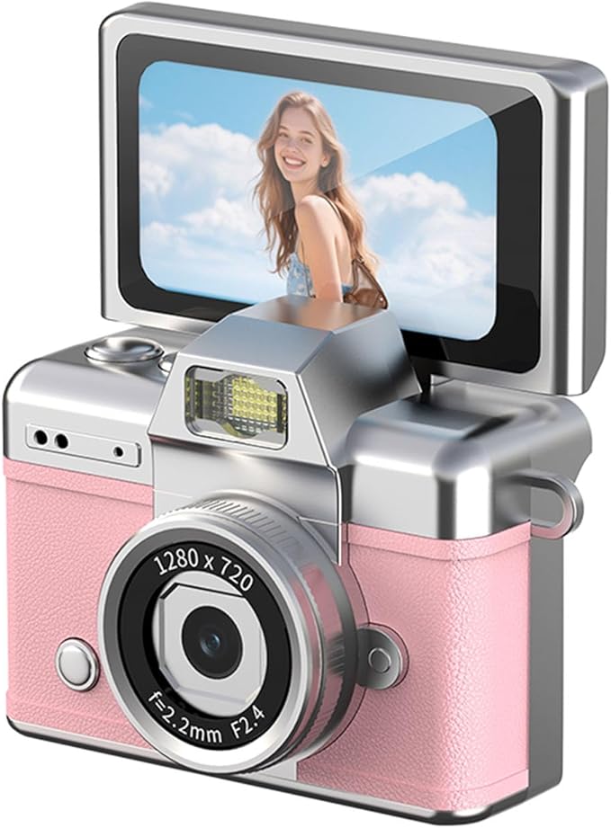 Lightweight Keychain Camera 25g Compact Size 1080P Video 32GB Storage Portable for Travel Parties Accessory Lightweight