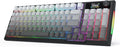 Redragon Wireless Mechanical Keyboard Gasket RGB Gaming Keyboard with Screen &amp Knob Tri-Mode BT5.0/2.4G/USB-C 95 Keys Hot Swappable Side Printed PBT Keycaps Thick Pre-Lubed Linear Switch K72