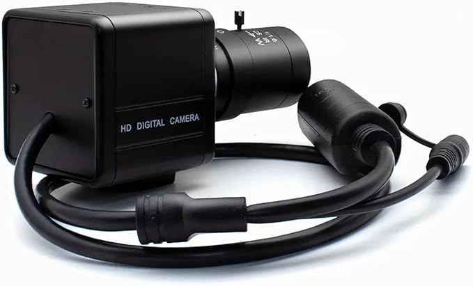 5 50mm HD Industrial Camera Living Stream Webcam 1 27 CS Mount F1 Manual Zoom Lens 3 4 5 8MP CMOS Digital Camera