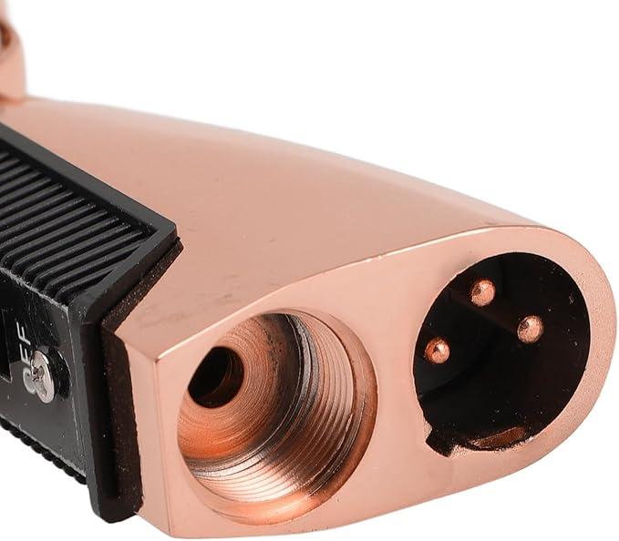 Vintage Dynamic Microphone Zinc Alloy Cardioid Mic with High Signal Output for Studio and Stage Performance (Rose Gold)