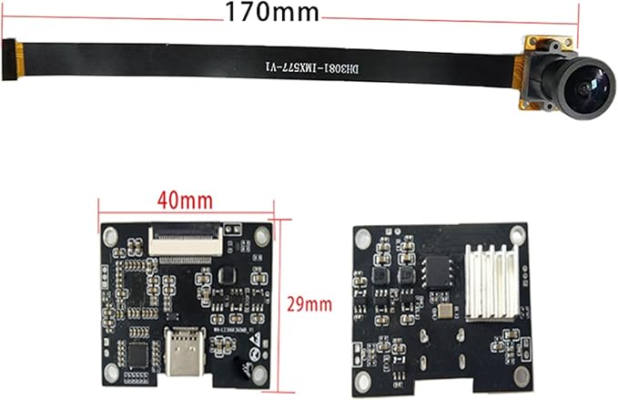 4K 12MP HD IMX577 CMOS 4000 * 3000 100 Degree Fixed Focus USB3.0 FPC Camera Module with Motherboard for Machine Vision Product Vision