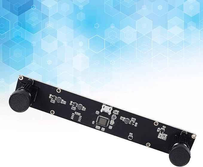 4MP Dual Lens USB Camera Board 1080P 72° Viewing Angle with Distortion - High Resolution Depth Detection 3D VR Distance Measurement for Industrial Use