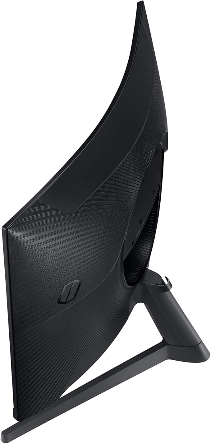 SAMSUNG 27 Odyssey G55A QHD 165Hz 1ms FreeSync Curved Gaming Monitor with HDR 10 Futuristic Design for Any Desktop (LS27AG550ENXZA)