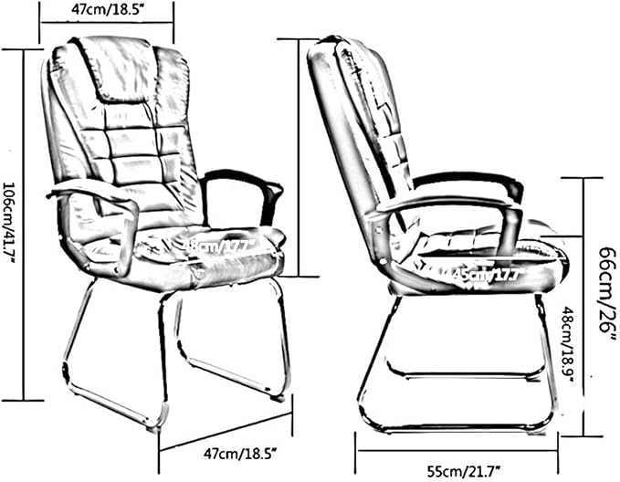 High Back Ergonomic Fabric Gaming Chair with Double Seat Cushion Design for Office Meeting Room Gray