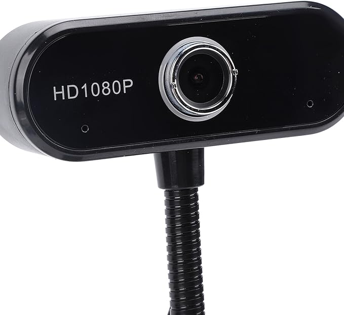 Zyyini USB Webcam 1080P Webcam with 3 Meter Omnidirectional Noise Reduction Microphone 360 Degree Wide Angle USB Computer Camera for 8 10 for Vista