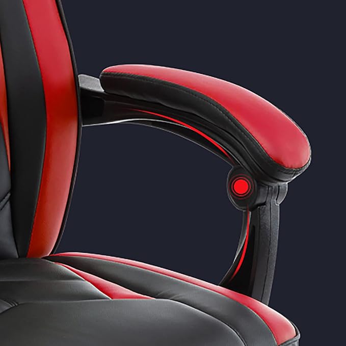 The Best Gaming Chair with a Hidden Leg Drag with a Headrest an Internal Integrated Steel Structure with a Age Armrest (Grey Without Footrest 1)