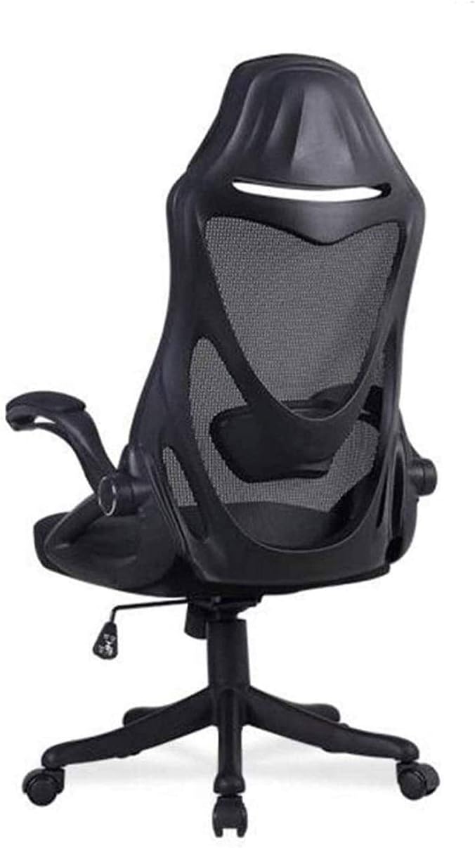 Office Chair Gaming Chair Computer Chair Ergonomic Office Desk Chair with Adjustable Armrest Lumbar Support Headrest and Breathable Skin Friendly Mesh (Color : Svart)