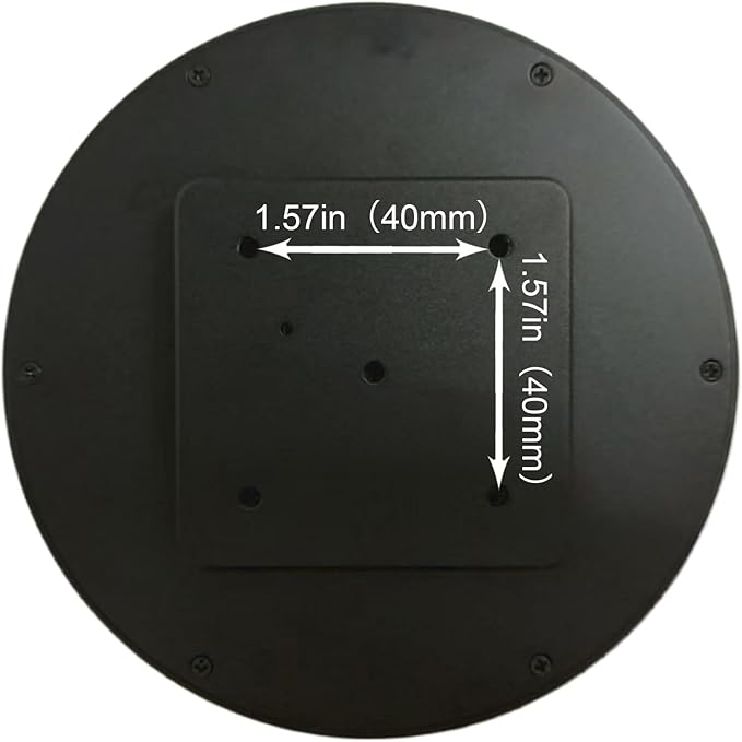VSDISPLAY DIY Round Screen Display 4 Inch Circle LCD 720x720 with Mini H/D Input for PC MonitoringCar DashboardGaming ModsBlack