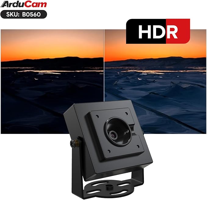 Arducam 4K USB Camera Module AutoFocus HDR Lightburn Camera for Windows Linux